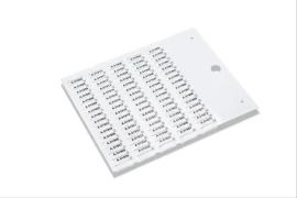 42090B - 4X10MM.SIZE, EASY ENTRY, WHITE, RIGID PVC, CABLE TAG MG-TPMF FOR PMF HOLDERS - 1