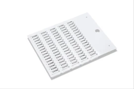 42091B - 4X12MM.SIZE, EASY ENTRY, WHITE, RIGID PVC, CABLE TAG MG-TPMF FOR PMF HOLDERS - 1