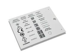 47094 - 17,5X27,8MM.SIZE,PRECUT,WHITE,RIGID PVC LEGEMD MG-TAP FOR MARKING CABLES,CONDUITS,COMPONENTS,PUSH BUTTONS - 1