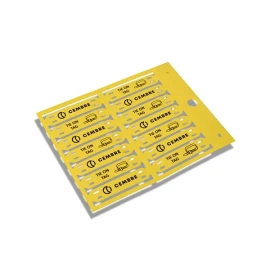 64241-SBS - MG-ETF-64241-SBS - SBS Tie-on Tag 20 x 26mm Yellow - 1