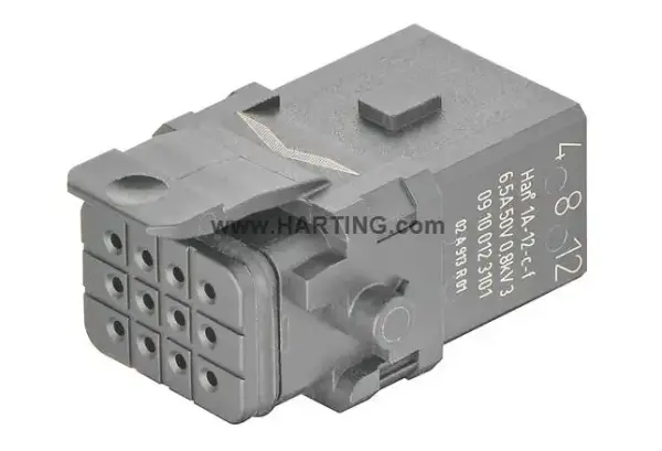 Harting - 09100123101 - Han 1A-12-c-f latch - 1