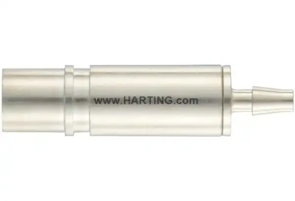 Harting - 09140006413 - Pneum. contact metal ID 3 female+valve - 1