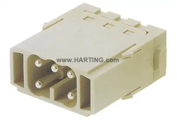 Harting - 09140052616 - Han ES module, cage clamp male - 1