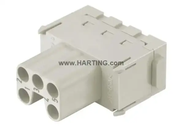 Harting - 09140052716 - Han ES module, cage clamp female - 1