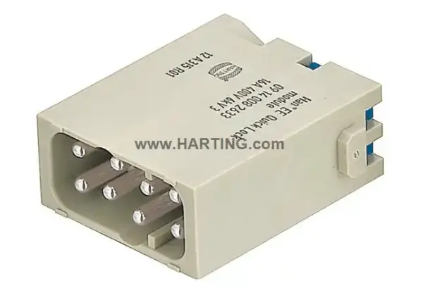 Harting - 09140082633 - Han EE Quick-Lock module, male - 1