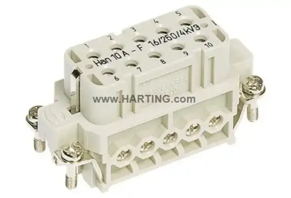 Harting - 09200102812 - Han 10A-BU-S - 1