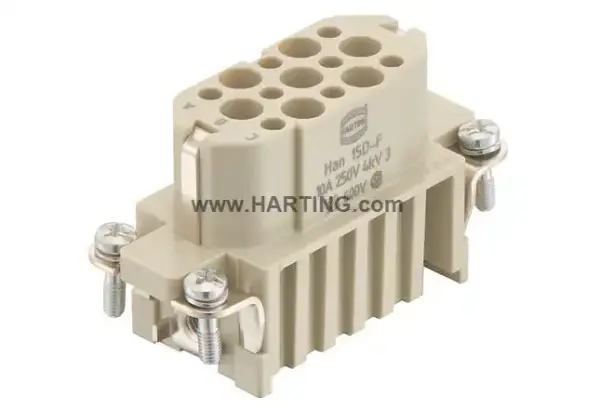 Harting - 09210153101 - Han D 15 Pos. F Insert Crimp - 1