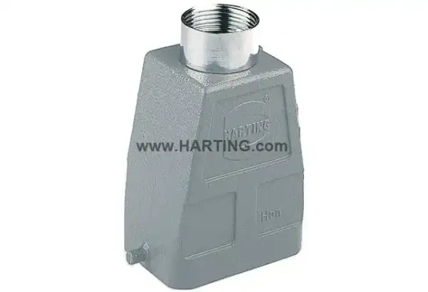 Harting - 09300060443 - Han B Hood Top Entry HC 2 Pegs PG 29 - 1