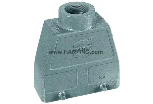 Harting - 09300160421 - Han B Hood Top Entry HC 4 Pegs PG 29 - 1