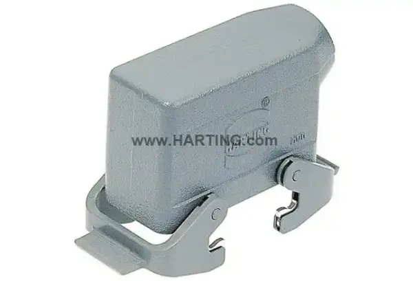 Harting - 09300161530 - Han B Hood Side Entry LC 2 Levers PG 21 - 1