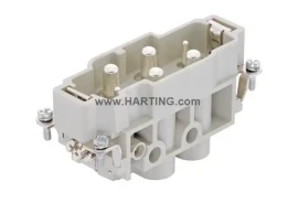 09380062601 - Han K 4/2 Pin Male Insert - 1