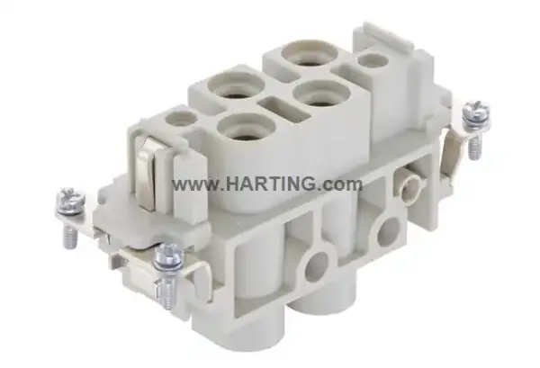 Harting - 09380062701 - Han K 4/2 Pin Female Insert - 1