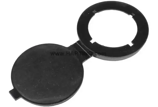 Harting - 09455020000 - har-port protection cover IP65/67 black - 1