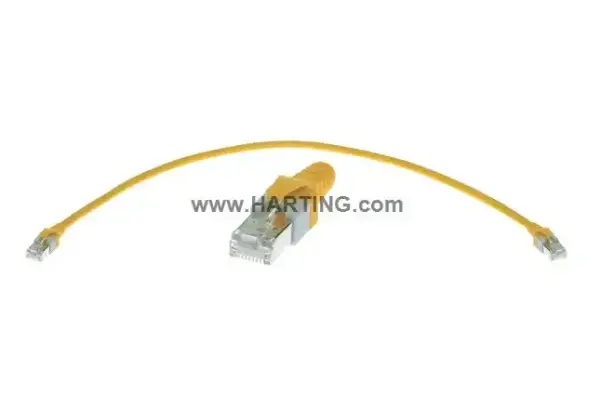 Harting - 09474747001 - RJI cable 4x2xAWG26/7 CAT5e PUR, 0.2m - 1