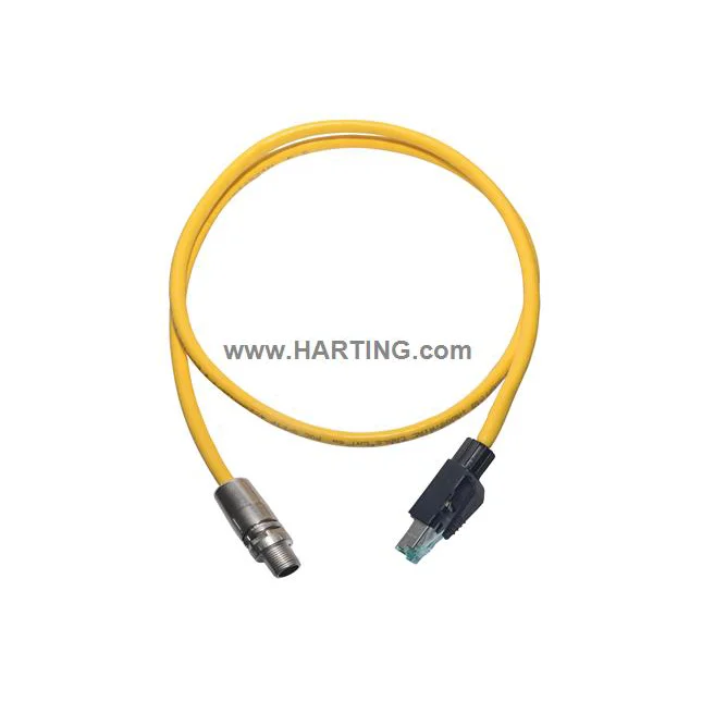 09478411002 - Rj45 - M12 X-code Cable Assy 2,0m Pvc - 1