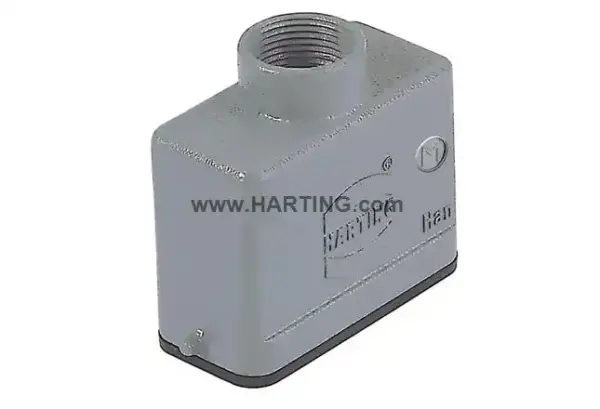 Harting - 19200101440 - Han A Hood Top Entry LC two pegs M20 - 1