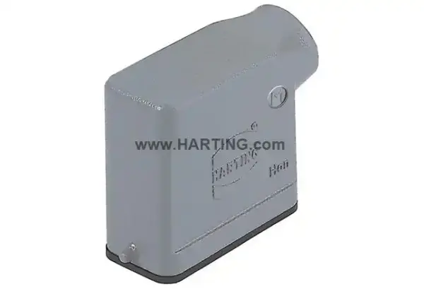 Harting - 19200101540 - Han A Hood Side Entry LC 2 Pegs M20 - 1