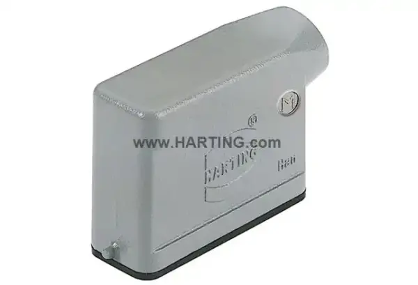 Harting - 19200161540 - Han A Hood Side Entry LC 2 Pegs M20 - 1