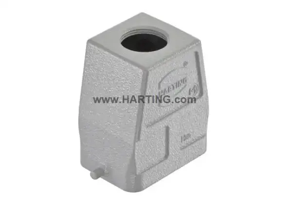 Harting - 19300060447 - Han B Hood Top Entry HC 2 Pegs M32 - 1