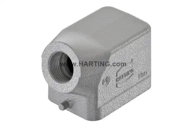 Harting - 19300061540 - Han B Hood Side Entry LC 2pegs M20 - 1