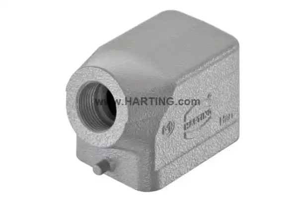 Harting - 19300061540 - Han B Hood Side Entry LC 2pegs M20 - 2