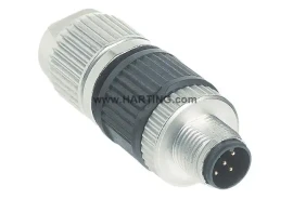 21032721505 - Circular Connector w. Harax M12 L5 M - 1