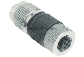 21032722505 - Circular Connector w. Harax M12 L 5 F - 1