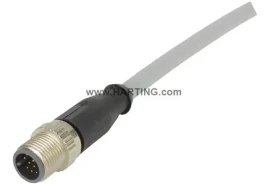 21348400C79020 - M12 Cable Assembly A-cod st/- m/- 2,0m - 1