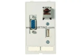 39500020143 - Data module (USB;RJ45;SUB-D9,f-m) - 1