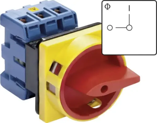 Kardeş Elektrik - KG41B T204/01 E 4 kutuplu 40a pano kapağına montaj emniyet şalteri - 1