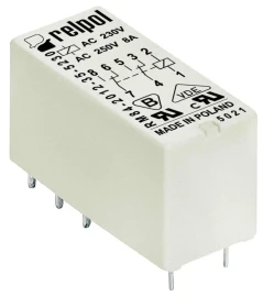 RM84-2012-25-5230 - 2 Kutuplu Enversör Kontak, 8 A Termik Akım, PCB Tipi, 230V AC - 1