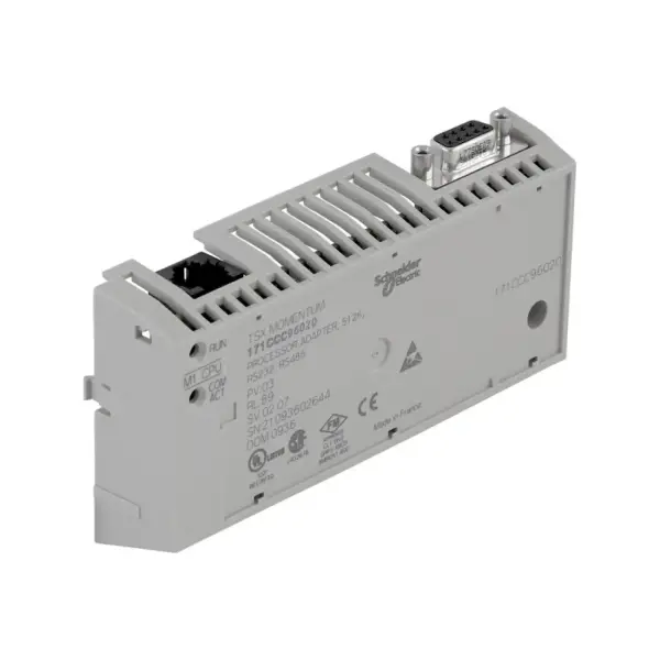 Schneider Electric - 171CCC96020 - M1/M1E işlemci adaptörü - 1 Ethernet, 1 G/Ç veriyolu - 50 MHz - 1