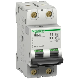 24348 - C60 - circuit breaker - C60N - 3P - 6A - C curve - 1