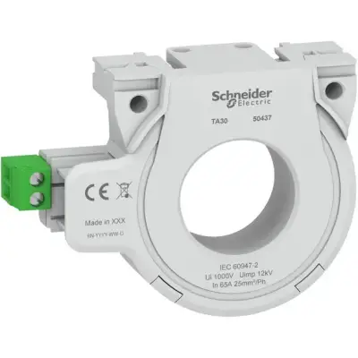 Schneider Electric - 50437 - rezidüel akım koruma TA için kapalı toroid - Ø 30 mm - 1