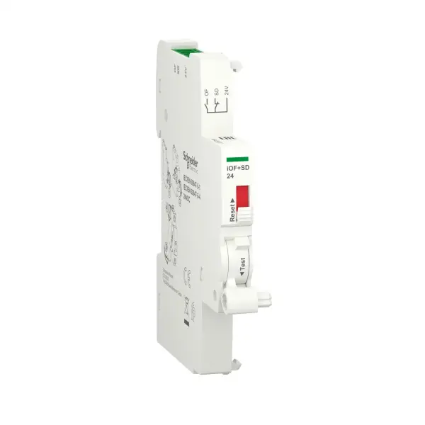 Schneider Electric - A9A26897 - Acti 9 - düşük seviye yardımcı kontak iOF+SD - iC60, iID, ARA, RCA, iSW - NA için - 1