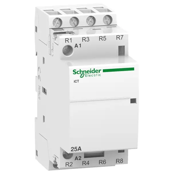 Schneider Electric - A9C20837 - iCT 25A 4NC 220...240V 50Hz kontaktör - 1