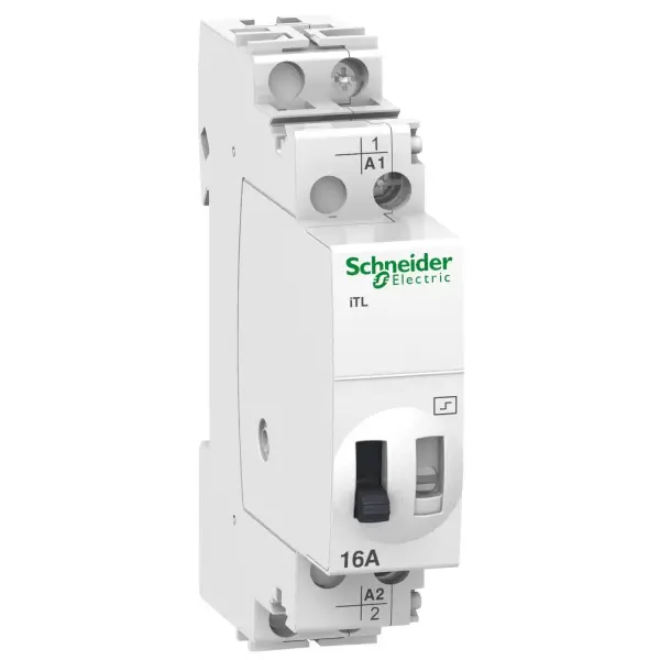 Schneider Electric - A9C30111 - darbe rölesi iTRY - 1P - 1NA - 16A - bobin 12 VDC - 24 VAC 50/60Hz - 1