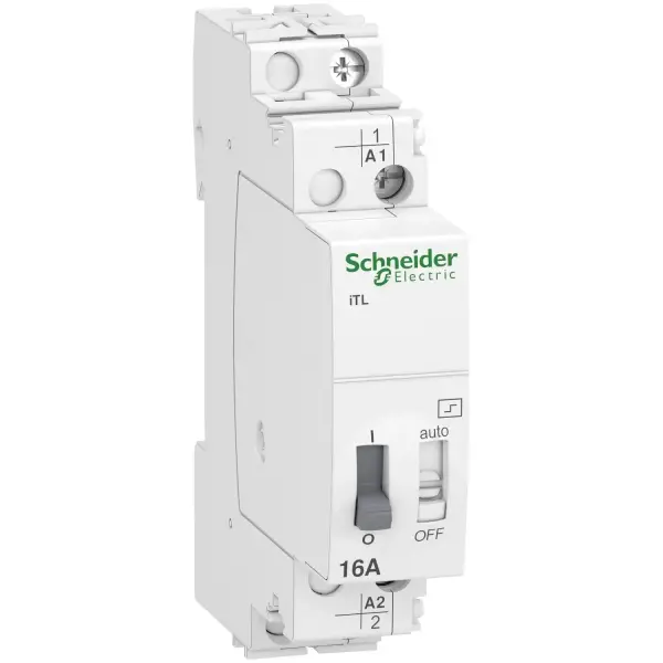 Schneider Electric - A9C30811 - darbe rölesi iTRY - 1P - 1NA - 16A - bobin 110 VDC - 230...240 VAC 50/60Hz - 1