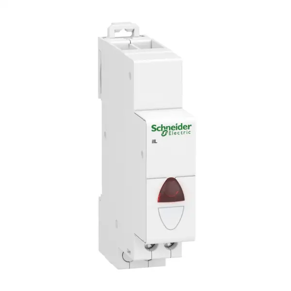 Schneider Electric - A9E18320 - Acti9 iIL single gösterge aydınlatması - Kırmızı - 110 - 230 Vac - 1