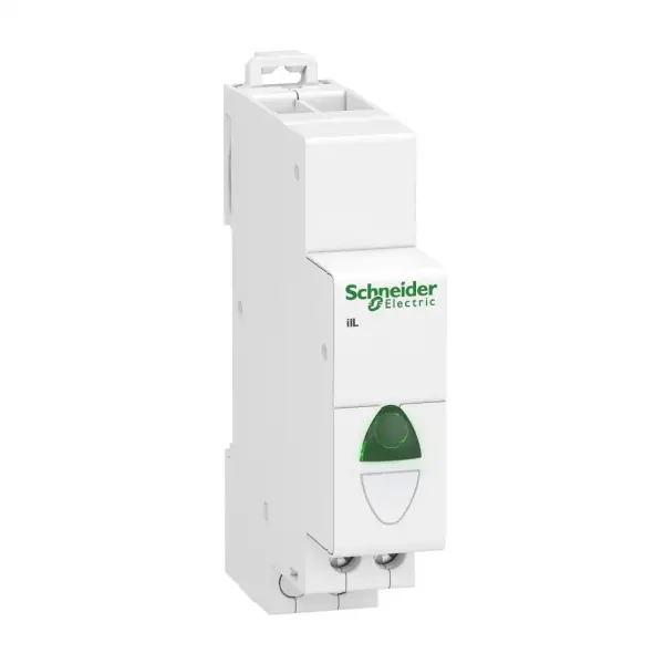 Schneider Electric - A9E18321 - Acti9 iIL single gösterge aydınlatması - Yeşil - 110 - 230 Vac - 1