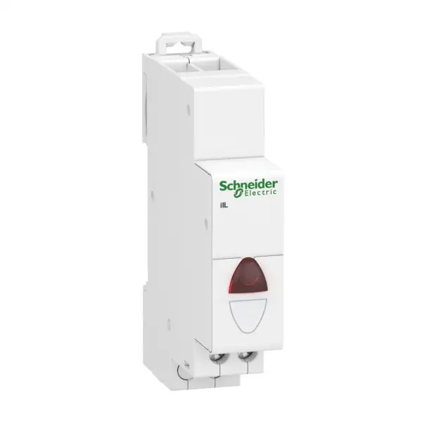 Schneider Electric - A9E18330 - Acti9 iIL single gösterge aydınlatması - Kırmızı - 12 - 48 Vac/dc - 1