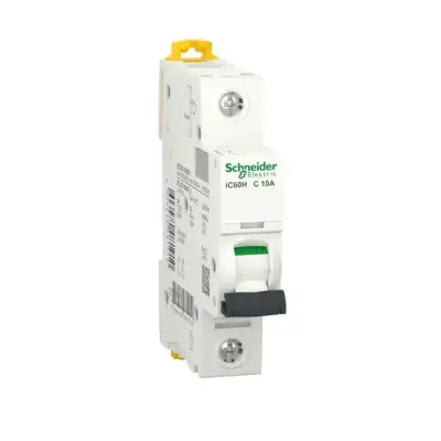 Schneider Electric - A9F84110 - iC60H - minyatür devre kesici - 1P - 10A - C eğrisi - 1