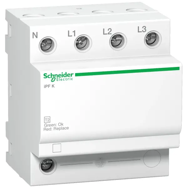 Schneider Electric - A9L15688 - iPF K 40 modüler parafudr - 3 kutup + N - 340V - 1