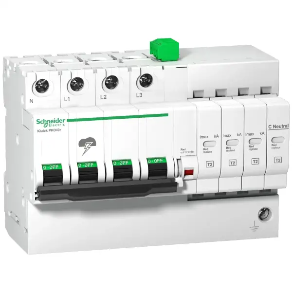 Schneider Electric - A9L16297 - iQuick PRD20r modüler kesinti durdurucu - 3 kutup + N - 264V - uzaktan aktarmalı - 1