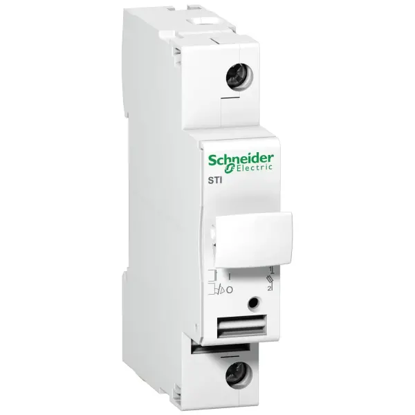 Schneider Electric - A9N15636 - Acti 9 - sigorta bağlantı kesici STI - 1 kutup - 25 A - sigorta 10,3 x 38 - 1