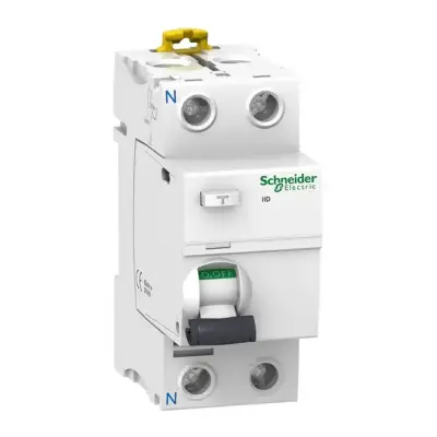 Schneider Electric - A9R41225 - iID - kaçak akım koruma rölesi - kaçak akım koruma rölesi - RCCB - 2P - 25A - 30mA - AC tip - 1