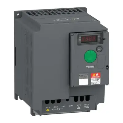 Schneider Electric - ATV310HU40N4E - Değişken hızlı sürücü ATV310, 4 kW, 5.5 hp, 380...460 V, 3 fazlı, filtresiz - 1