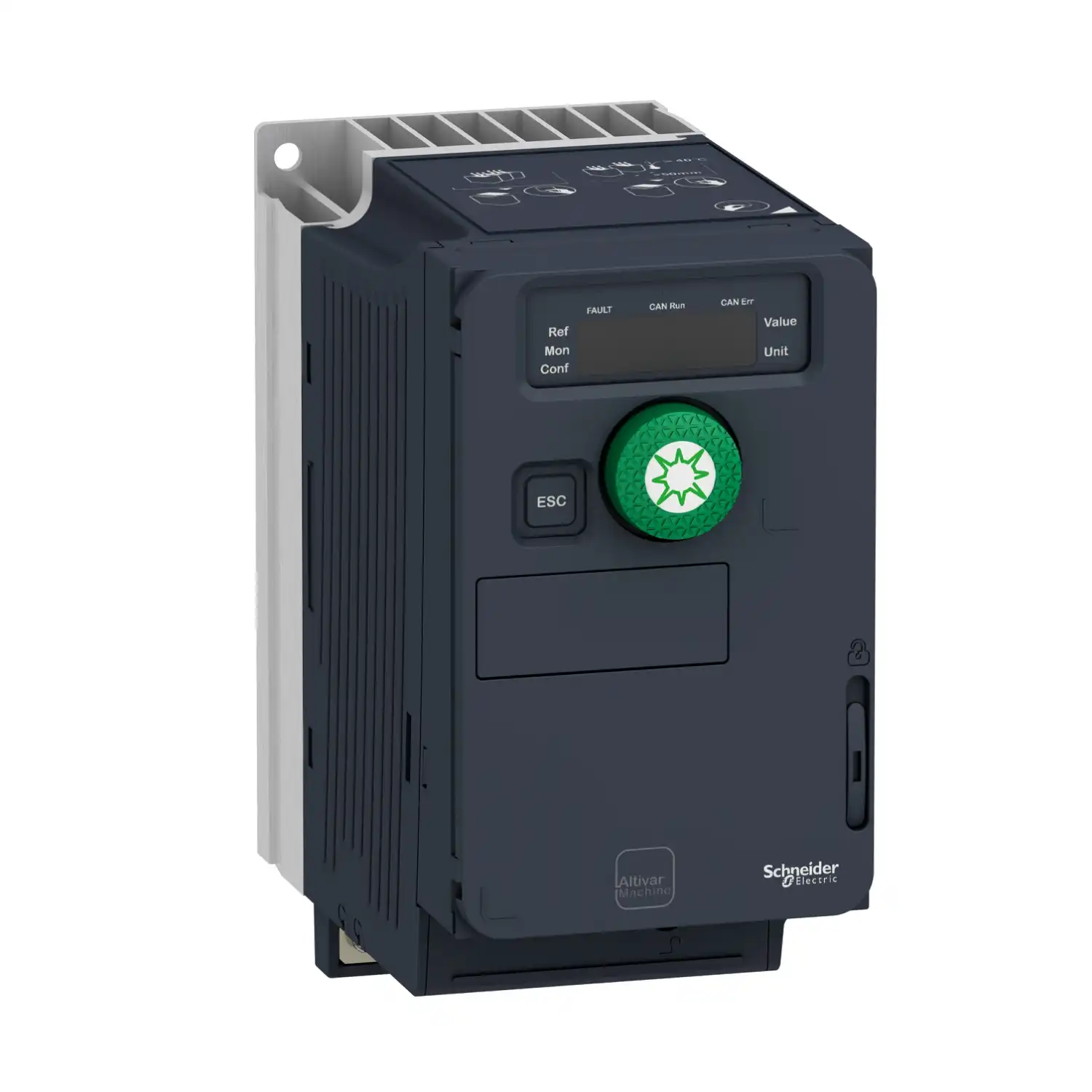 ATV320U04M2C412 - Variable speed drive, Altivar Solar, 0.37kW, 200 to 240V, 1 phase, compact - 1