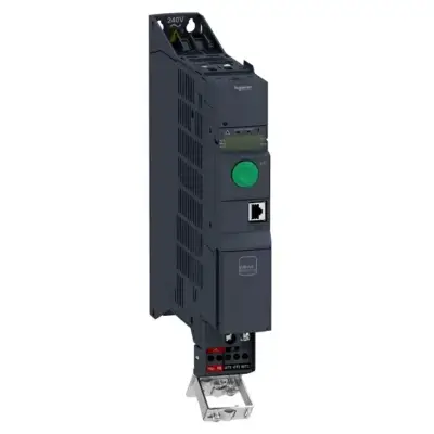 Schneider Electric - ATV320U06M2B - Hız Kontrol Cihazı ATV320 - 0.55kW - 200...240V - monofaze - kitap tipi - 1