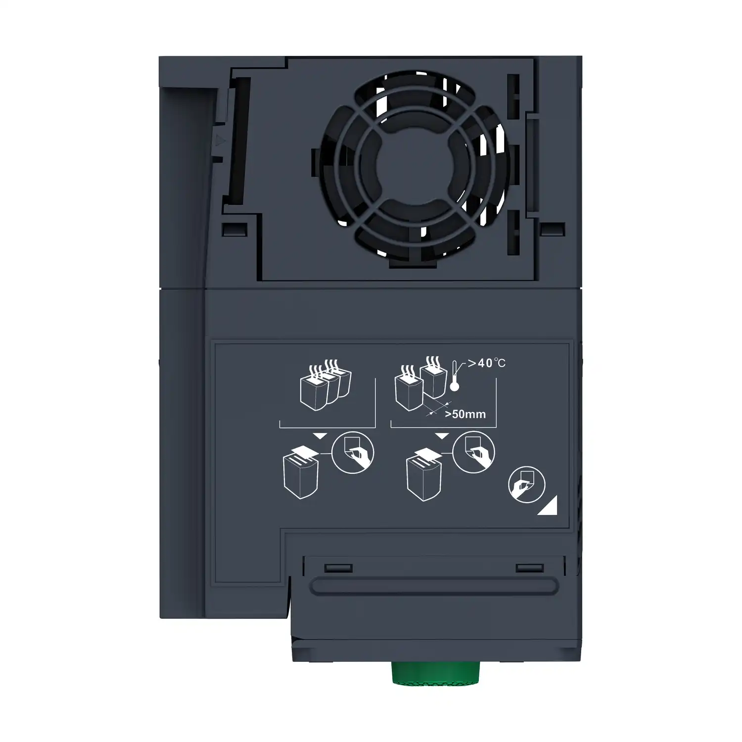 Schneider Electric - ATV320U11M2C412 - Variable speed drive, Altivar Solar, 1.1kW, 200 to 240V, 1 phase, compact - 4